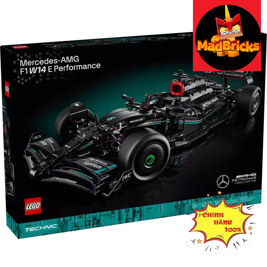 (HÀNG CÓ SẴN SIỂU RẺ) Đồ chơi lắp ráp Siêu xe Mercedes F1 LEGO TECHNIC 42171