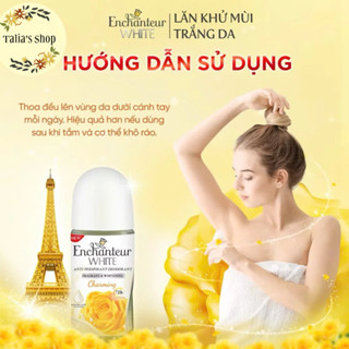 Lăn khử mùi Enchanteur hương nước hoa Pháp tinh tế 25ml - CHAI MINI DU LỊCH