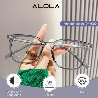 Gọng Kiếng Cận Nam Nữ ALOLA Gọng Kính Chông Tia UV Ánh Sáng Xanh Đổi Màu Khi Ra Nắng Thời Trang