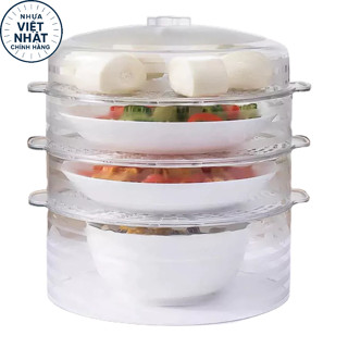  lồng bàn VIỆT NHẬT 5 tầng tránh ruồi muỗi bảo quản thực phẩm lồng bàn giữ nhiệt 3 in1__ 2676  