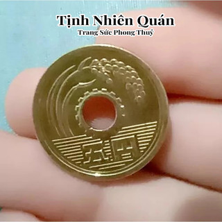 Đồng Xu Nhật Bản Mới 95% Quà Tặng May Mắn
