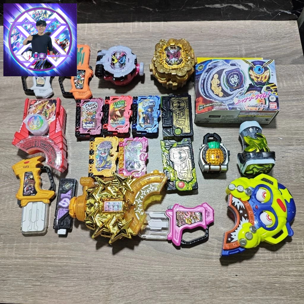 (Mới Về) DX Item Kamen rider - Đồ chơi biến hình Kamen rider - DX Chính Hãng Likenew