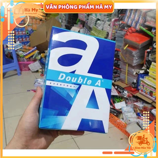 Thùng Giấy In A4 Double A 70 gsm 500 tờ chính hãng nhập khẩu từ Thái Lan
