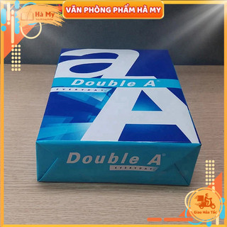 Thùng Giấy In A4 Double A 70 gsm 500 tờ chính hãng nhập khẩu từ Thái Lan