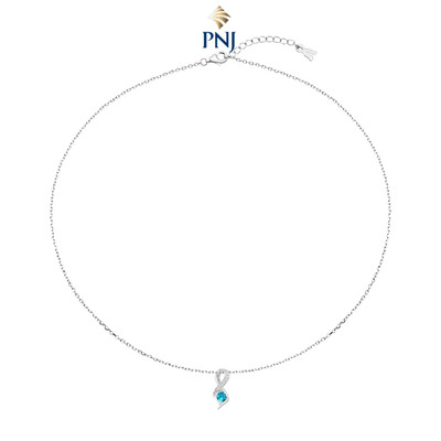 Dây cổ Bạc đính đá STYLE By PNJ ZTXMW060007