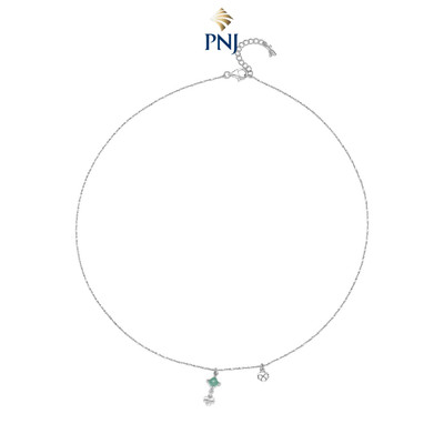Dây cổ Bạc đính đá STYLE By PNJ QT00W000001