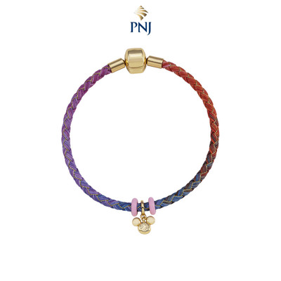 Lắc tay Bạc Disney|PNJ Mickey 0000Y060045