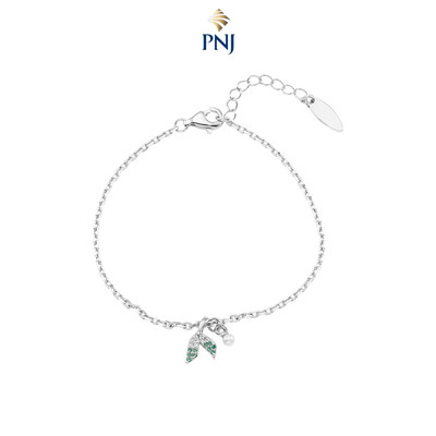 Lắc tay Bạc đính đá Disney|PNJ The Little Mermaid NHMXW060000