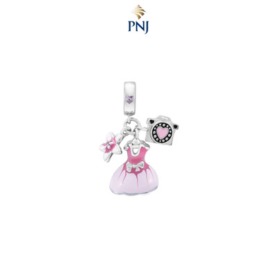 Hạt Charm Bạc đính đá PNJSilver ZTZTW060064