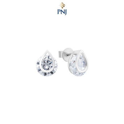 Bông tai Bạc đính đá STYLE By PNJ XM00W060053