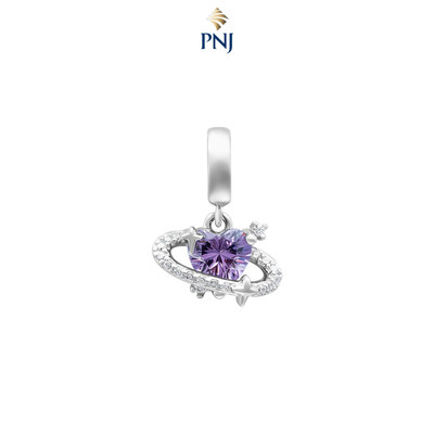 Hạt Charm Bạc đính đá STYLE By PNJ ZTMXW060017