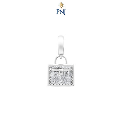 Hạt Charm Bạc đính đá STYLE By PNJ XMXMW060513