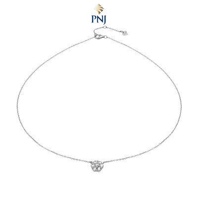 Dây cổ Bạc đính đá PNJSilver XMXMW060171