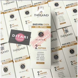 [Hàng tem cty] Tinh Chất Dưỡng Ẩm Phục Hồi TheraMD Duo Hya Cool B35 Peptide Serum HA B5 B3