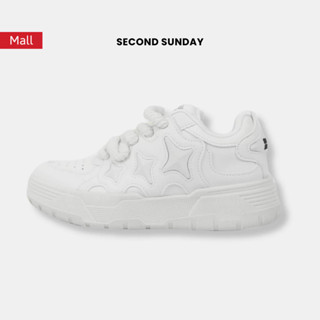 Giày Thể Thao Sneaker Nam Nữ Second Sunday Three Star Đế Tăng Chiều Cao 4cm SK50