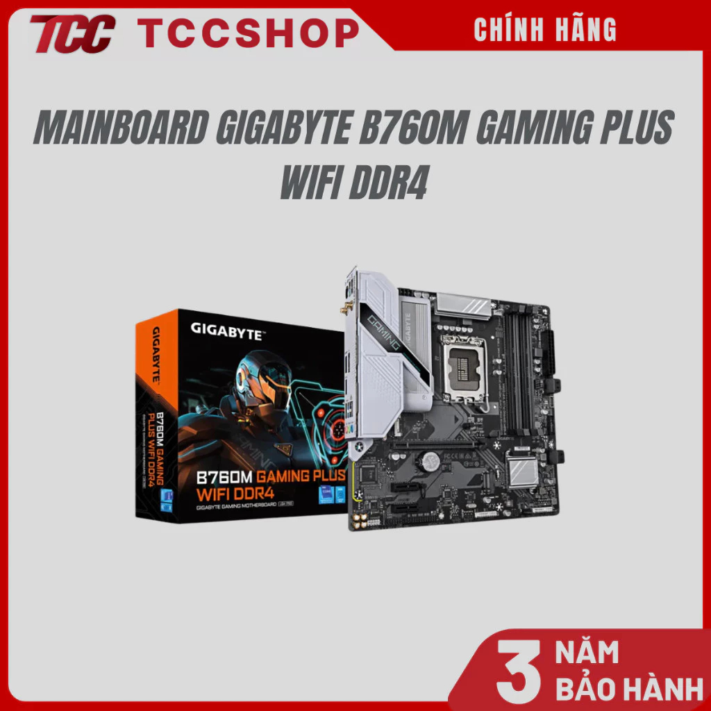 Mainboard Gigabyte B760M GAMING PLUS WIFI DDR4