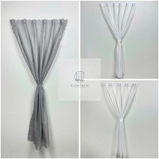  Rèm Voan Dán Tường Cao Cấp Trơn Mịn hoặc Kẻ Hạt Mưa Hoa Lá Lụa Màu Trắng Xám – Phù Hợp Cửa Sổ Và Cửa Đi 