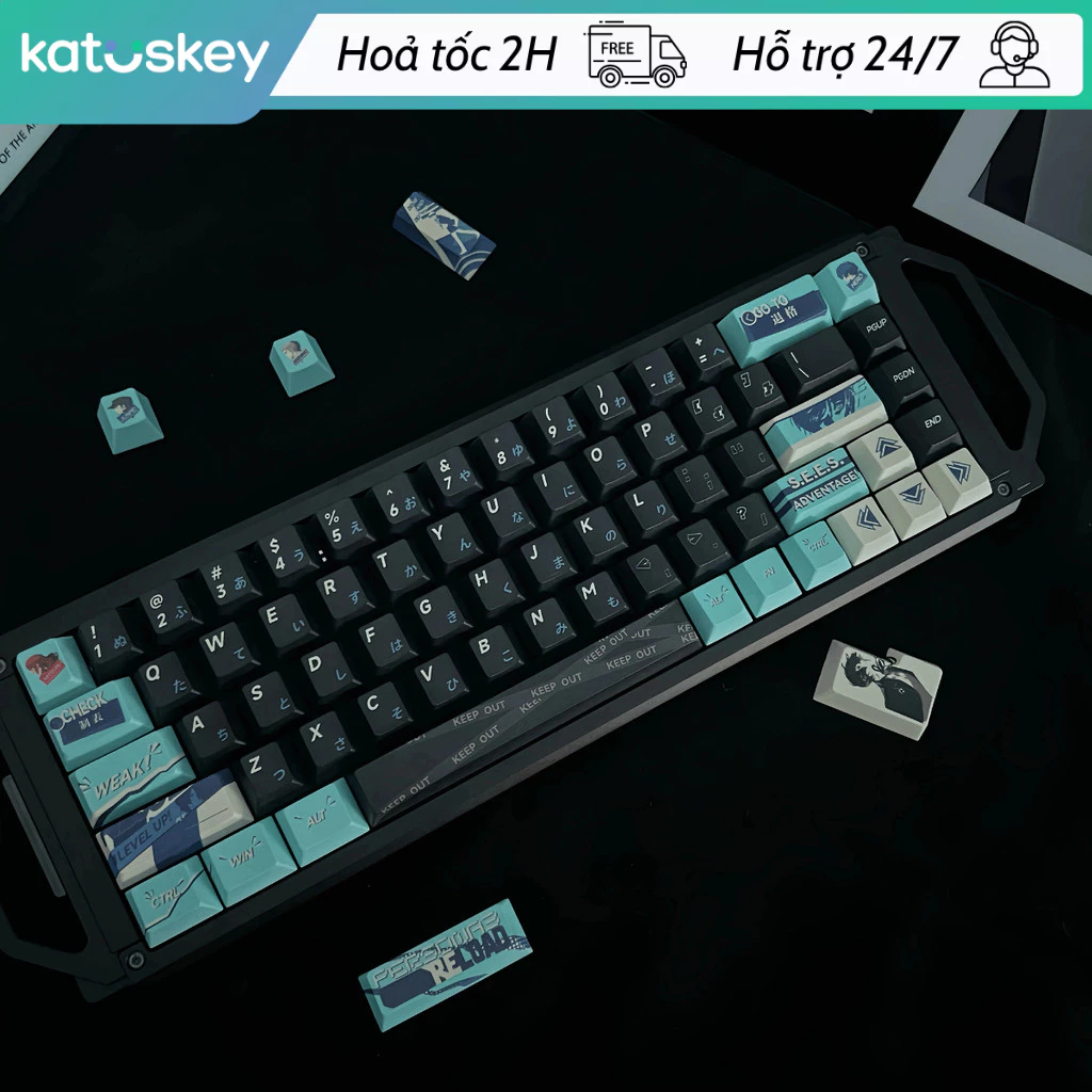 Keycap Persona 3 Reload PBT Dye-sub Cherry Profile