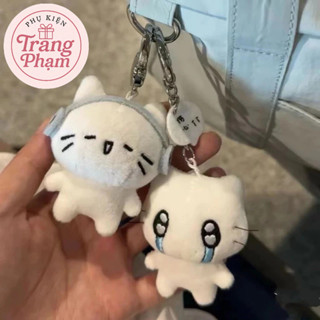  Móc khoá mèo couple đáng yêu cho cặp đôi quà tặng bạn thân 