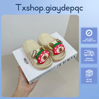  Dép Capybara cho bé gái siêu nhẹ chống trơn trượt tốt  8130  