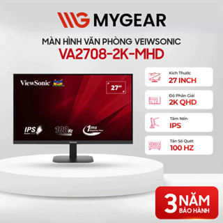 Màn Hình Máy Tính Viewsonic VA2708-2K-MHD 27 Inch QHD 2K 100Hz - Chính Hãng