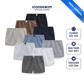 Combo 3 Quần Ngủ Nam ICONDENIM Cotton Pattern Mix Form Relaxed BXID0056