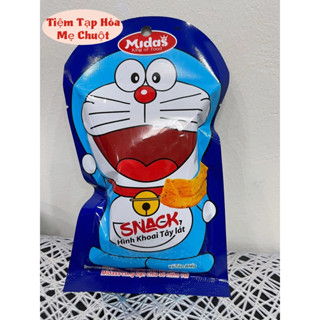  COMBO 10 gói Snack ĐOREMON Snack hình khoai tây lát MIDASS vị tảo biển gói 30g bim bim giòn giòn snack Hằng Đại 