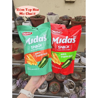   MỚI  Combo 10 gói Midass- Snack rong biển cuộn 50g Midas thơm ngon giòn rụm ăn là mê 