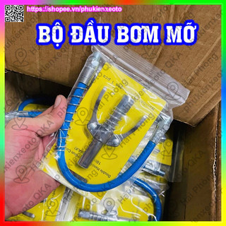  Đầu bơm mỡ bò bôi trơn 2 cách 6 chấu đầu kẹp bơm mỡ 