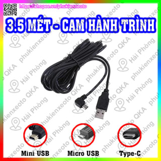  Dây Camera hành trình ô tô Type-C Mini Usb Micro Usb 