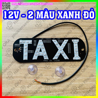  Đèn LED chữ TAXI gắn kính chắn gió 2 màu thay đổi 