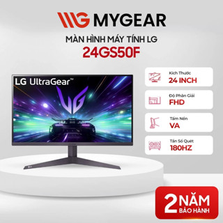 Màn Hình Gaming LG UltraGear 24GS50F-B 24 Inch FHD 180Hz 1ms VA HDR10 AMD FreeSync- Chính Hãng