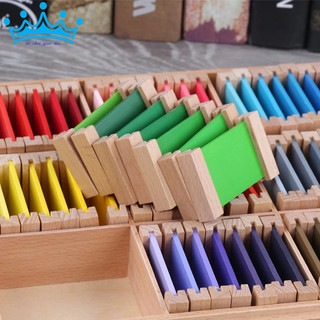 (Bản tiêu chuẩn) Bảng màu số 1, 2, 3 bằng gỗ - Color Tablets