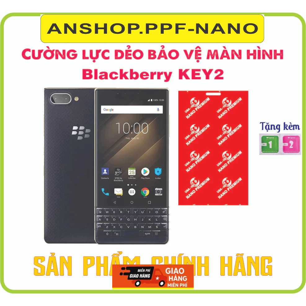 Cường lực dẻo bảo vệ màn hình điện thoại Blackberry Key2 (KEY 2)