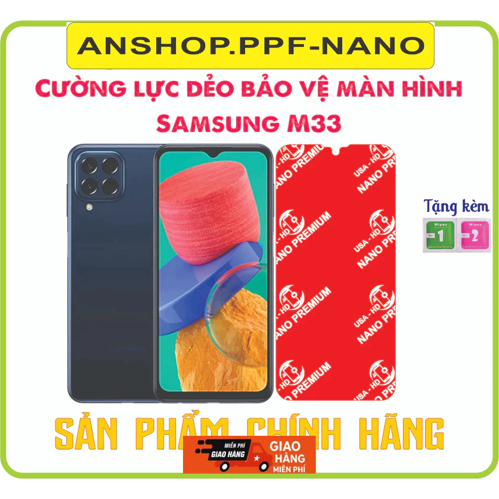 Cường lực dẻo bảo vệ màn hình điện thoại Samsung M33