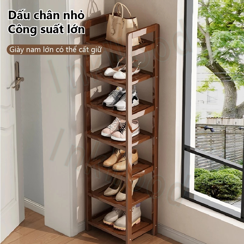 【Giao hàng trong 4 giờ】Kệ để giày hộ gia đình nhỏ nhiều tầng Giá giày góc đơn giản và chắc Giá để giày dung tích lớn | BigBuy360 - bigbuy360.vn