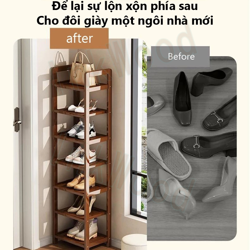 【Giao hàng trong 4 giờ】Kệ để giày hộ gia đình nhỏ nhiều tầng Giá giày góc đơn giản và chắc Giá để giày dung tích lớn | BigBuy360 - bigbuy360.vn