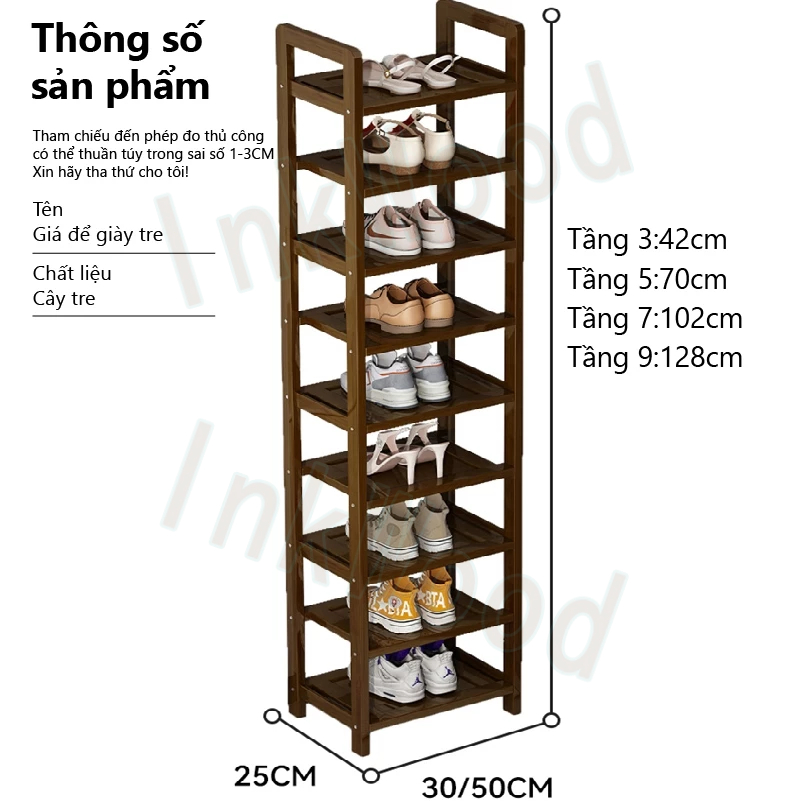 【Giao hàng trong 4 giờ】Kệ để giày hộ gia đình nhỏ nhiều tầng Giá giày góc đơn giản và chắc Giá để giày dung tích lớn | BigBuy360 - bigbuy360.vn
