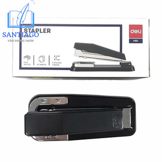 Bấm Kim Xoay Chiều Số 3 Deli 0414 - Dập Tối Đa 25 Tờ (Sử Dụng Ghim 24/6)