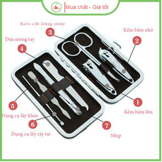 Bộ Dụng Cụ Làm Móng 12 Món