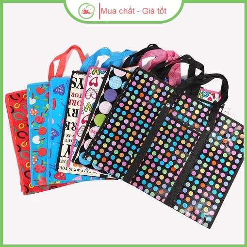 Túi bạt siêu to nhiều cỡ 30 40 50 60 70 80 cm, túi đựng chăn màn, túi đựng quần áo cỡ to có khóa kéo