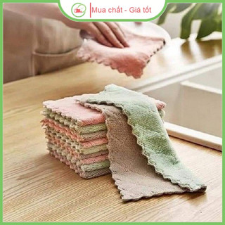 Combo 5 Khăn Lau Bát Đĩa Đa Năng Thấm Hút