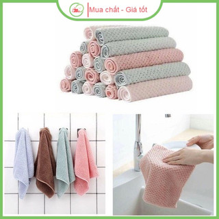Combo 5 Khăn Lau Bát Đĩa Đa Năng Thấm Hút