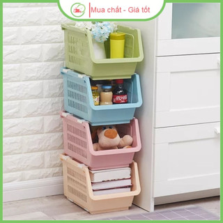 (1 CÁI) Kệ đựng đồ xếp tầng đa năng Hokori Việt Nhật