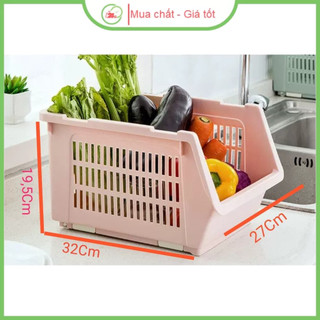 (1 CÁI) Kệ đựng đồ xếp tầng đa năng Hokori Việt Nhật