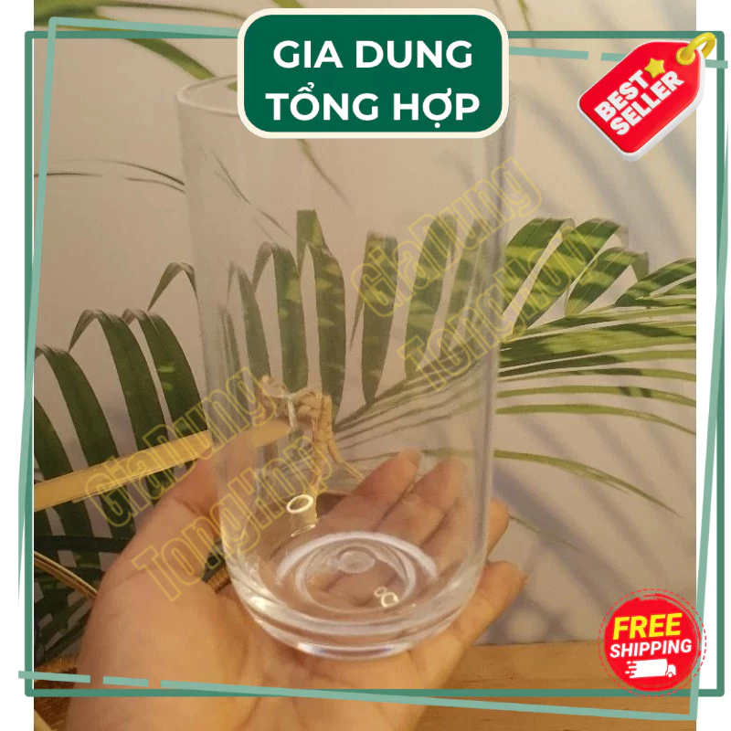 Ly Nhựa NO9 FATACO, Nhựa Acrylic Trong Suốt