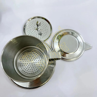Phin cafe inox TITHAFAC cao cấp SÁNG BÓNG chống gỉ đủ size từ nhỏ đến lớn TIỆN LỢI