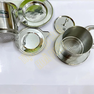 Phin cafe inox TITHAFAC cao cấp SÁNG BÓNG chống gỉ đủ size từ nhỏ đến lớn TIỆN LỢI