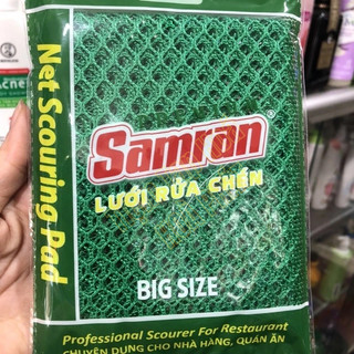 10 Cái  Lưới rửa chén Samran (màu xanh)