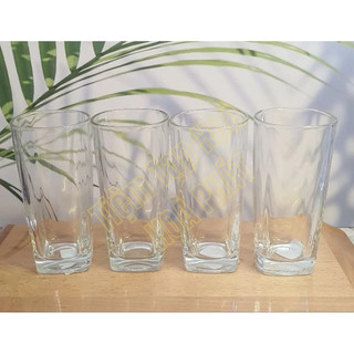 Bộ 06 Ly Vuông Cao Thuỷ Tinh UG 363 310ml Thái Lan